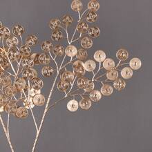 S 1PC Golden Copper Leaf, Decoration,Wedding Arch Installation - Gold - View 6