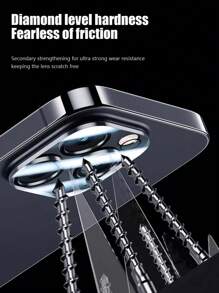 5pcs Lens Protector Film, High Definition Anti-Scratch, Fit Compatible With Apple 11/12/13/14/15/16/16 Plus/16 Pro/16 Pro Max/16e17/17 Air/17 Pro/17 Pro Max Series - Clear - View 6