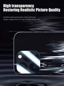 5pcs Lens Protector Film, High Definition Anti-Scratch, Fit Compatible With Apple 11/12/13/14/15/16/16 Plus/16 Pro/16 Pro Max/16e17/17 Air/17 Pro/17 Pro Max Series - Clear - View 7