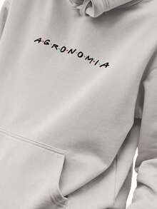 Men Hoodies - 灰色 - 查看 1