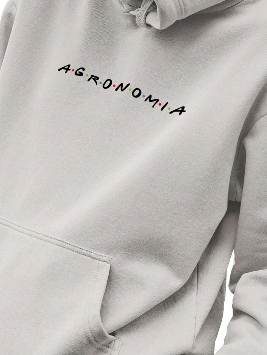 Men Hoodies - 灰色 - 查看 1