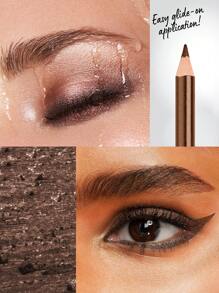 Misslyn 高显色度双效膏状眼线笔，防晕染，无动物实验，顺滑持久，适合Y2K、派对、海滩、旅行、假日、露营、户外活动、送礼、玫瑰时尚、新年、情人节、校园等场合，色彩鲜艳。 - 01 Dark Brown - 查看 7