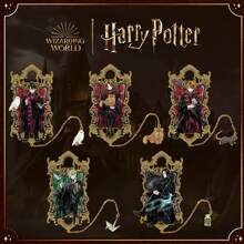 Harry Potter Officially Licensed Harry Potter Bookmarks, Hogwarts Characters Pendant Accessories Hollowing Out Metal Bookmarks Birthday Gift Stationery Gifts For Reading And Journal Hanging