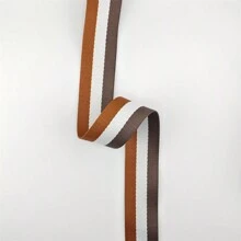 5 Meters 38mm Colorful Stripe Polyester Webbing Ribbon Band Outdoor Backpack Bag Strap Belt Tapes DIY Sewing Clothing Accessories