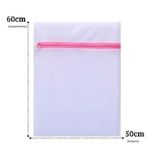 Saco 50x60 para lavar Roupa Delicadas Saquinhos de Lingerie Maquina de Lavar Evita Bolinhas Não Embola roupas saco para proteger roupas
