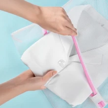 Saco 50x60 para lavar Roupa Delicadas Saquinhos de Lingerie Maquina de Lavar Evita Bolinhas Não Embola roupas saco para proteger roupas
