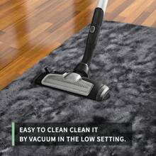 Treeboy Fluffy Area Rug Thick & Shaggy Carpet For Living Room & Bedroom Floor, Home Decor Anti-Slip Soft Carpet Floor Mat