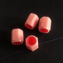 4pcs Fluorescent Night Glowing Decors For Car, Motorcycle, Bicycle - Tyre Hub Luminous Valve Caps