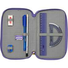 Safta POTRÓJNY PIÓRNIK 36 SZT. SUPERTHINGS GUARDIANS OF KAZOOM - Trwały i praktyczny piórnik Oficjalna licencja - Piórnik Organizer na przybory szkolne - Wszechstronny, funkcjonalny, kompaktowy i przenośny piórnik