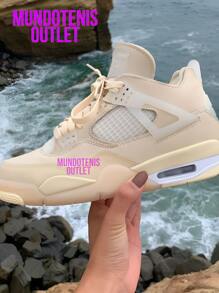 Men Basketball Shoes - BEIGE/BEIGE - View 2