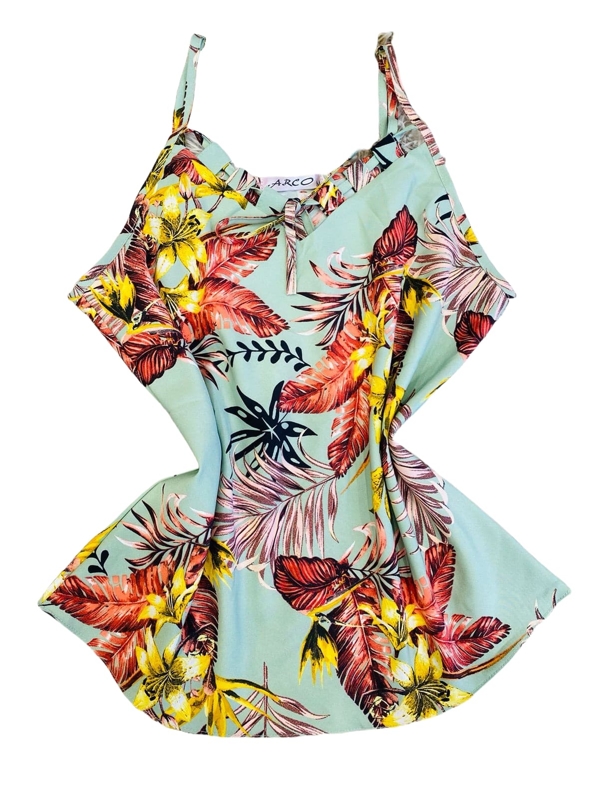 Women Tank Tops & Camis - màu xanh lá - Xem 1