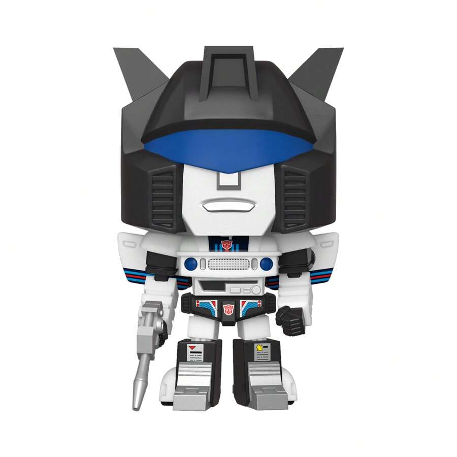 Funko POP ! Vinyl: Transformers Defensor Retro - Jazz - Figurine de collection en vinyle - Idée cadeau - Marchandise officielle - Fans de télévision - Figurine modèle pour collectionneurs et pour exhibition - Multicolore - Voir 1