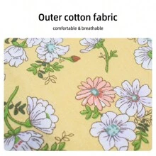 2pcs Graphene Washable Sanitary Pads Reusable Menstrual Pads Incontinence Pads Girls Sanitary Pads Random Color - Multicolor - View 10