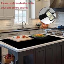 1pc, Kitchen Counter Mat, Silicone Large Placemat, Countertop Protector, Anti-Slip Heat Resistant Desk Protector, Multi-Purpose Mat, Kitchen Supplies, Home Supplies - Multicolor - View 1