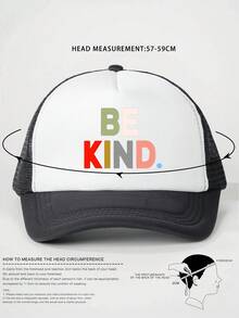 Customized Alphabet Patchwork Baseball Cap For Men & Women, Suitable For Outdoor Activities, Truck Drivers, Etc.