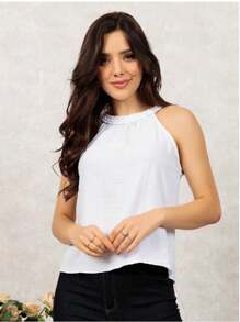 Women Tank Tops & Camis - trắng - Xem 1