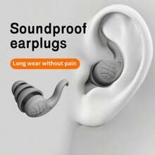 1pair Super Soundproof Sleeping & Noise Reduction Earplugs, Ultra-Silent Noise-Canceling Earplugs, Special Earplugs For Sleep & Earplugs For School Students, Adult Noise Canceling ArtifactFor Bedroom,Travel,Office,School