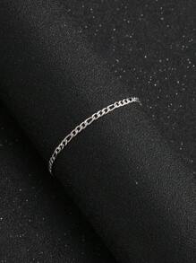 1pc Minimalist 1:3 NK Figaro Chain Bracelet For Girls For Party