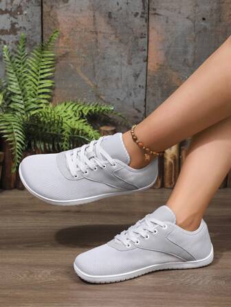 Unisex Casual Lightweight Soft Bottom Breathable Shoes For Indoor And Outdoor, Suitable For Wide & Narrow Feet, Comfortable Minimalist Barefoot Shoes For Walking, Cycling, Fitness