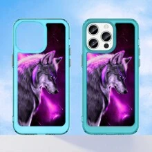 Funda de teléfono de lujo colorida y llamativa compatible con OPPO A79 5G A78 A98 A97 A96 A77S A77 A58X A58 A57S A57E A57 A56S Find X6 Pro Find X5 Pro Find X5 Lite F23 F21 Pro A2X A2 A1 Lite A1X A1 Pro, material de TPU+PC, sensible y compatible con los botones, de grosor moderado, antirraídas y antihuellas - Azul transparente - Ver 9