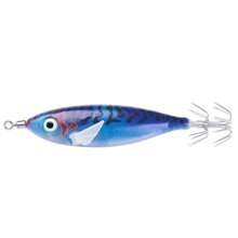 HENGJIA 1PC 8cm 6g Horizontal Squid Jigs Fishing Lure Artificial Squid Hook Jigging Baits For Sea Fishing Cuttlefish Luminous - Multicolor - View 10