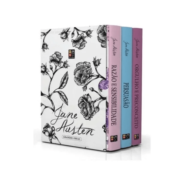 Box Jane Austen e suas 3 melhores obras