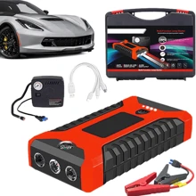 Car Jump Starter - Red - View 4
