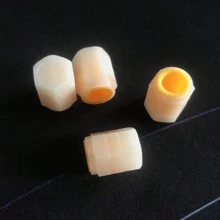 4pcs Fluorescent Night Glowing Decors For Car, Motorcycle, Bicycle - Tyre Hub Luminous Valve Caps