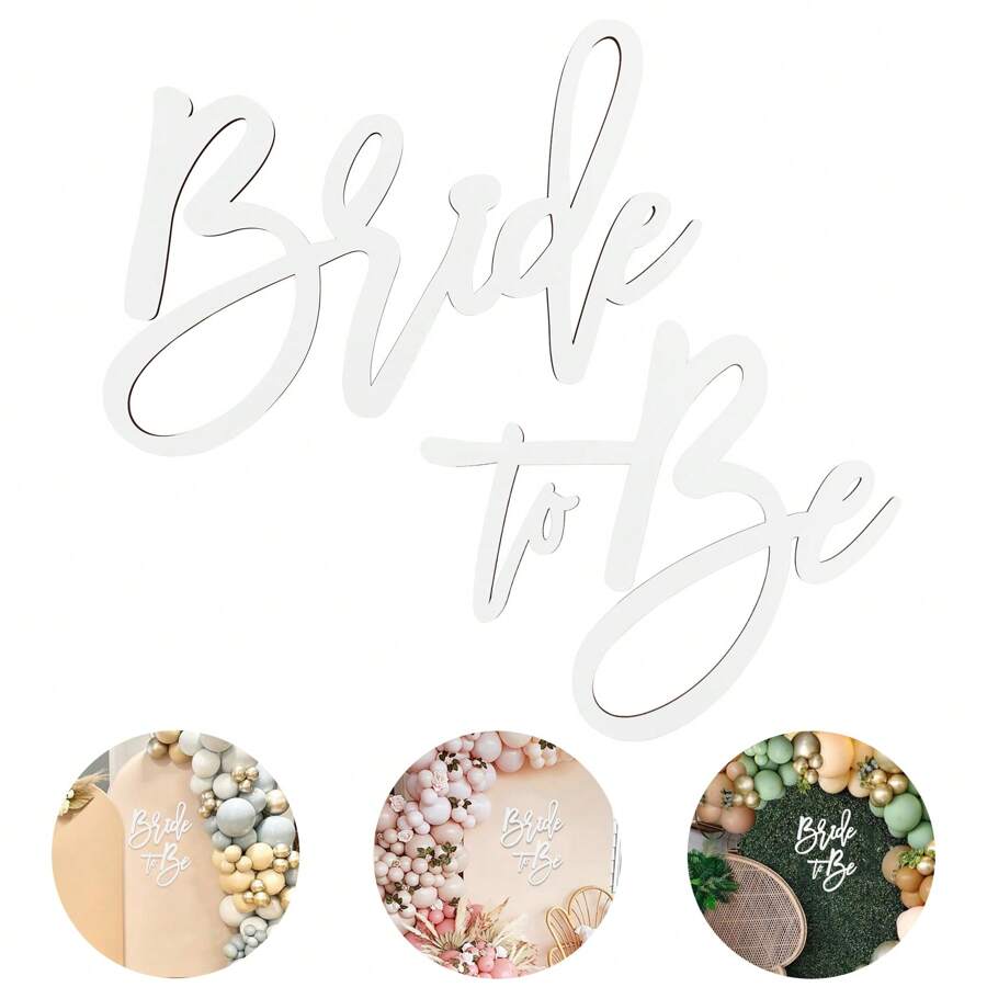 Bride To Be Sign For Backdrop Wooden Bridal Shower Sign For Arch Bachelorette Engagement Wedding Bridal Shower Wedding Party Favors Hen Party Supplies