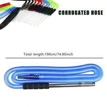 5入/10入組帶亞克力連接器的煙斗水煙管，玻璃手柄和塑料管 - 均碼 - 查看 2