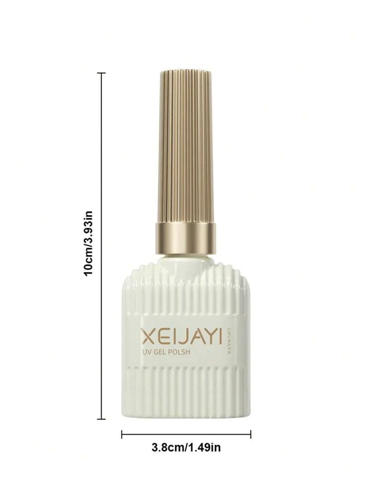 XEIJAYI 1個 15ml レッドジェルネイルポリッシュ、プレーンUVジェル