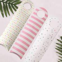 10 piezas Caja de papel de embalaje de galletas largas con diseño lindo de dedos, caja de color fresco y artístico al estilo coreano para pequeños regalos - Multicolor - Ver 10