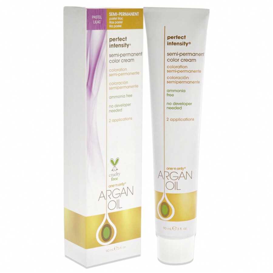 One n Only Argan Oil Perfect Intensity SemiPermanent Color Cream Pastel Lilac By One N Only