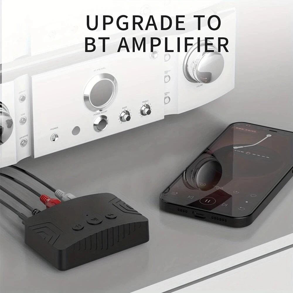 RCA U Disk Wireless Audio Receiver Bluetooth U Disk RCA 3.5mm AUX USB