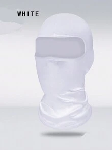 UV Protection Ski Mask For Men - Full Face Cover Balaclava For Outdoor Activities And Motorcycle Riding - White - View 5