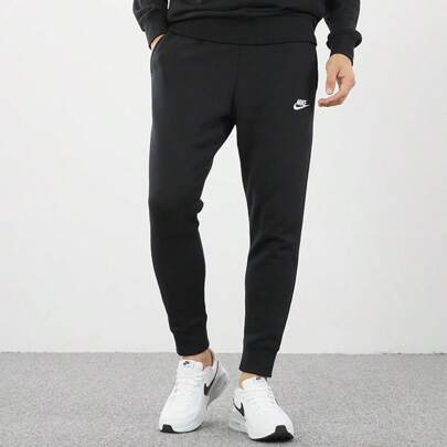 Quần tập luyện nam Nike, hàng mới về mùa xuân 2026, quần dài thể thao bằng vải nỉ BV2672-010