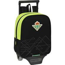 Real Betis Balompié BACKPACK WITH TROLLEY 805 REAL BETIS BALOMPIE - Officially Licensed Backpack With Trolley - Practical And Versatile Backpack - Resistant And Durable Backpack - Modern And Functional Design - Multicolor - View 1