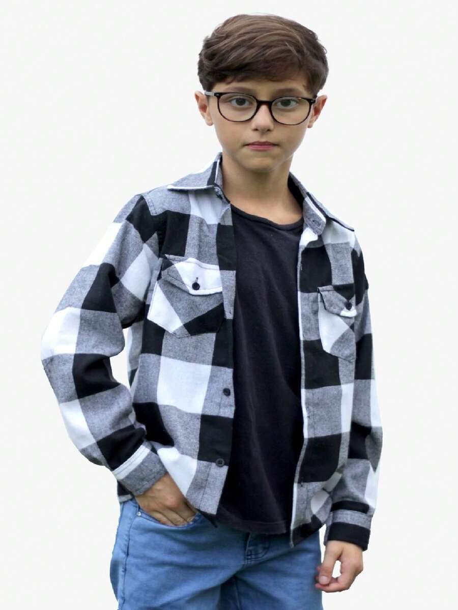 Young Boys Coats - Đen và trắng - Xem 1