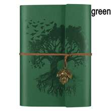 Leather Journal With 2 Pockets, Travel Diary, Vintage Refillable Writing Notebook For Women, Men, Girls & Boys, 100GSM Blank Paper, 160 Pages (A6 7.3inch X 1.1.2inch) Back To School - Multicolor - View 10