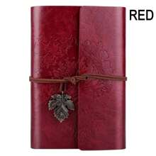 Leather Journal With 2 Pockets, Travel Diary, Vintage Refillable Writing Notebook For Women, Men, Girls & Boys, 100GSM Blank Paper, 160 Pages (A6 7.3inch X 1.1.2inch) Back To School - Multicolor - View 7