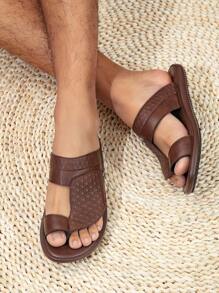 Men Arabic Style Comfortable Flip Flops,  Thobe Sandals, Beach Slippers For Men