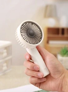 AOYI 1pc 500mAh Rechargeable Portable Mini Hand-Held Fan With 3 Speed Adjustment, Includes USB Charging Cable - Multicolor - View 14