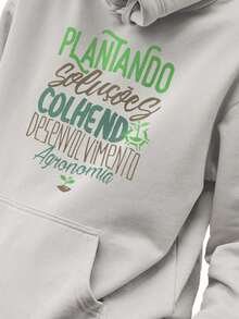 Men Hoodies - 灰色 - 查看 1