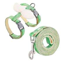 Correa para gato con arnés ajustable y hebilla anti-escape, ideal para perros para caminar al aire libre - Multicolor - Ver 12