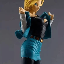 Figura Androide Numero18 Dragon Ball 26cm Sexy Anime - Negro - Ver 6