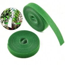 2Rolls Nylon Plant Bandage Tie, Reusable Plant Ties Garden Tape, Plants Tie Strap, Tomato Plant Wrap Support 9.8FT/16.4FT/Roll