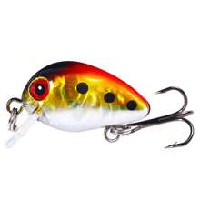 Hengjia 10 Warna Mini Rock Lure, 3cm/1.5g, Umpan Ikan Realistis dari Plastik, Dilengkapi Kotak Pancing Transparan - MultiWarna - View 10