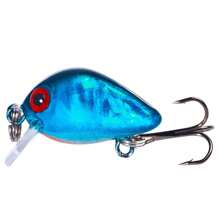 Hengjia 10 Warna Mini Rock Lure, 3cm/1.5g, Umpan Ikan Realistis dari Plastik, Dilengkapi Kotak Pancing Transparan - MultiWarna - View 11