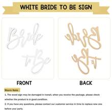 Bride To Be Sign For Backdrop Wooden Bridal Shower Sign For Arch Bachelorette Engagement Wedding Bridal Shower Wedding Party Favors Hen Party Supplies