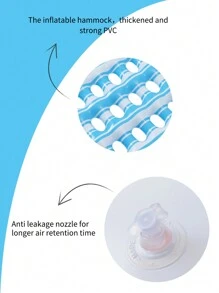 1Pack Inflatable Swimming Pool Floats, Multifunctional Pool Inflatables Lounger Bed For Adults, Beach Essentials, Beach Accessories